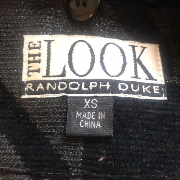 Black and metallic hounds tooth trench coat - Picture 6 of 10